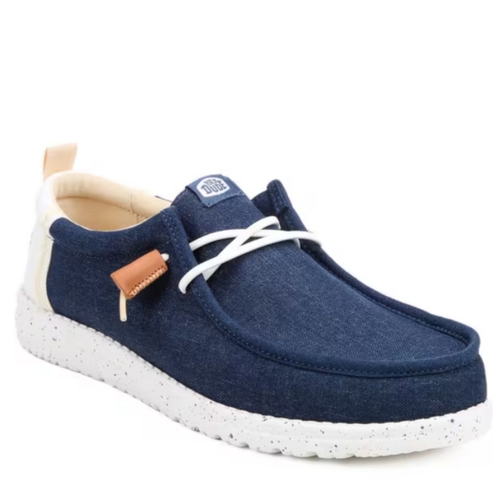 Men's HEYDUDE Wally Summer Linen Casual Shoes